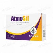 SILVANOLS ATMOSIL, 15 kapsulių