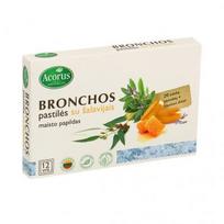 vaistazoliu - BRONCHOS pastilės su šalavijais, 12 vnt. - 1 nuotrauka