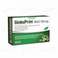 tabletes - GINKOPRIM MAX 120 mg, 30 tablečių - 2 nuotrauka