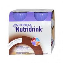 NUTRIDRINK gėrimas CHOCOLATE, šokolado skonio, nuo 3 m., 4 pak., 125 ml