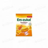 EM-EUKAL pastilės su saldikliais, šaltalankių skonio, 75 g