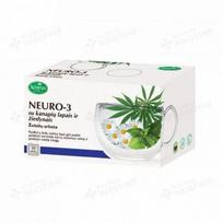 neuro 2 - ACORUS žolelių arbata NEURO-3, 20 vnt., 1.5 g - 1 nuotrauka