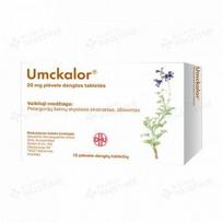 UMCKALOR, plėvele dengtos tabletės, N15
