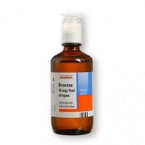 kosulys sirupas - Brontex, 15mg/5ml, 100 ml ir matavimo taurelė, Sirupas, N1 - 3 nuotrauka