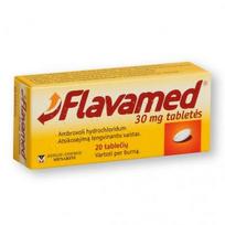 brontex - Flavamed, 30mg, Tabletės, N20 - 1 nuotrauka