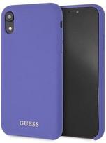 Guess Silicone Back Case For Apple iPhone XR Purple
