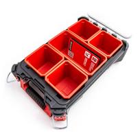 irankiu dezes milwaukee - Milwaukee Lagaminas Packout Compact organizer 1vnt. - 3 nuotrauka