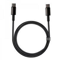 usb type c to usb 2.0 - Baseus Tungsten Gold Type-C to Type-C 100W, 1m Black - 2 nuotrauka