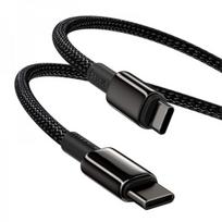 usb type c to usb 2.0 - Baseus Tungsten Gold Type-C to Type-C 100W, 1m Black - 5 nuotrauka
