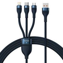 baseus usb c 100w cable - BASEUS USB TO M L C 1.2M 100W/PURPLE CASS030005  - 1 nuotrauka