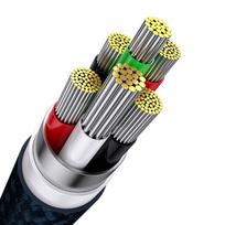baseus usb c 100w cable - BASEUS USB TO M L C 1.2M 100W/PURPLE CASS030005  - 4 nuotrauka