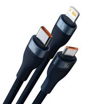 baseus usb c 100w cable - BASEUS USB TO M L C 1.2M 100W/PURPLE CASS030005  - 7 nuotrauka