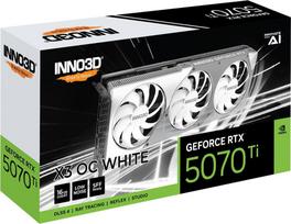 5070 ti oc - Inno3D GeForce RTX 5070 Ti X3 OC White 16GB GDDR7 256bit - 4 nuotrauka