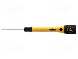Wiha „Picofinish“ tikslus atsuktuvas su ESD izoliacija, kryžminis, „Philips“, PH1 x 60 mm 43678