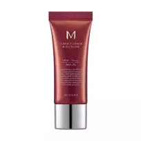 missha - BB Missha M Perfect Cover No.25 Warm Beige SPF42/PA+++, 20 ml - 1 nuotrauka