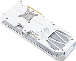 white gpu - PowerColor Hellhound Radeon RX 9070 XT Spectral White AMD 16 GB GDDR6 | RX9070XT 16G-L/OC/WHITE  | 4713436175940 - 3 nuotrauka