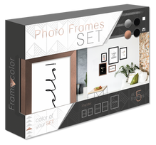 Rėmelis STYLER GRAPHICS COPPER SET 2x10x15/2x15x21/1x21x30 Black-bronzinis| 15mm