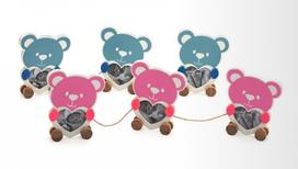 Rėmelis KPH Baby Bears Žydra