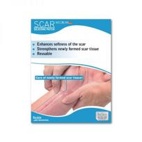 RESKIN silikoninis pleistras randams SCAR, 4 cm x 10 cm, M, 2 vnt.