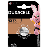 cr2 lithium baterija - Elementas Duracell, CR2450, 3V, 1 vnt - 2 nuotrauka