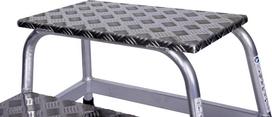 kopecios platforma - Krause Stabilo 2 Step Ladder 805027 - 3 nuotrauka