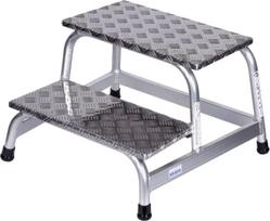 kopecios platforma - Krause Stabilo 2 Step Ladder 805027 - 5 nuotrauka