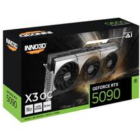 inno3d geforce rtx 5090 - Inno3D GeForce RTX 5090 X3 OC NVIDIA 32GB GDDR7 - 3 nuotrauka