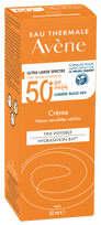 spf50 avene - AVENE, apsauginis kremas nuo saulės, SPF 50+, 50 ml - 2 nuotrauka