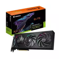 gigabyte 5060 - Gigabyte AORUS GeForce RTX 5060 Ti ELITE 16GB GDDR7 - 2 nuotrauka