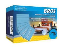bros - BROS elektrinio fumigatoriaus plokštelės nuo uodų, 20 vnt. - 1 nuotrauka