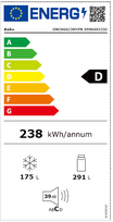 sidu sidu - Beko GNO46623MXPN - 7 nuotrauka
