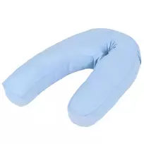 nesciosios pagalve - vidaXL J-formos pagalvė nėščiosioms, mėlyna (Blue) - 2 nuotrauka