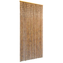 bambuko uzuolaidos - Bambukinė durų užuolaida nuo vabzdžių, 90 x 200 cm - 2 nuotrauka