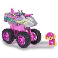 paw patrol rescue - Spin Master PAW Patrol Rescue Wheels Skye's Jet, juoda/rožinė (Black/Pink) - 3 nuotrauka