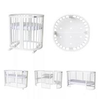 kudikiu lovytes - Ingvart Smart 9-in-1 lovytė-transformeris, 77x173 cm, balta (White) - 1 nuotrauka