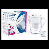 brita filtrai - Vandens filtravimo indas BRITA Marella XL, 3.5 l, Skaidri/Balta (Clear/White) - 2 nuotrauka
