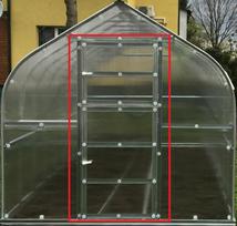 Stoglangis/orlaidė šiltnamiui KLASIKA Tube 701006KT, 100 cm x 60 cm