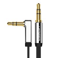 3.5 mm jack - Ugreen AUX audio cable 2m Black - 1 nuotrauka