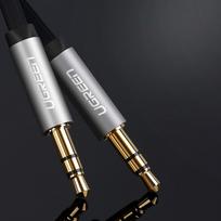 3.5 mm jack - Ugreen AUX audio cable 2m Black - 3 nuotrauka