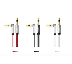 3.5 mm jack - Ugreen AUX audio cable 2m Black - 5 nuotrauka