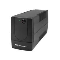 c13 power - QOLTEC 53772 UPS 650VA 360W - 1 nuotrauka