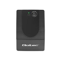 c13 power - QOLTEC 53772 UPS 650VA 360W - 3 nuotrauka