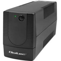c13 power - QOLTEC 53772 UPS 650VA 360W - 6 nuotrauka