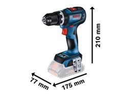 smuginis greztuvas - Bosch GSB 18V-90 C, 18 V, su akumuliatoriumi ir įkrovikliu - 2 nuotrauka
