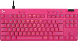 logitech g pro klaviatura - Logitech G Pro X TKL Rapid Magenta (Rožinė) - 2 nuotrauka