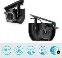 gardena rollup m - Gardena RollUp M 18650-20 (Juodas/Black) - 1 nuotrauka