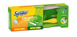 swiffer - Swiffer Grindų valymo rinkinys, plastikas/poliesteris, balta/geltona/žalia - 1 nuotrauka