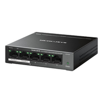 switch 8 port gigabit - Mercusys MS105GP 5-Port Gigabit Desktop Switch su 4-Port PoE+ - 3 nuotrauka