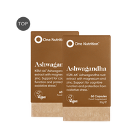on nutrition - ONE NUTRITION Ašvaganda KSM-66 600 mg, 60 kapsulių - 3 nuotrauka