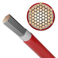 elektrosokas - Qoltec 53852 Fotovoltinis saulės kabelis 6mm² 100m Raudonas (Red) - 2 nuotrauka